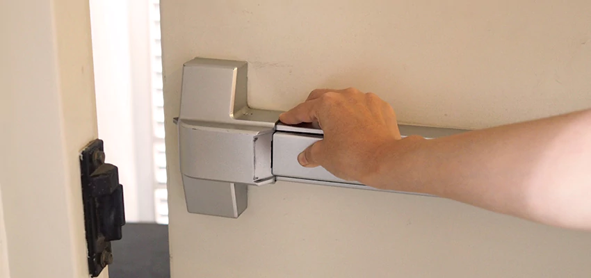 Roller Gate Panic Bar Installation in McFarland, California